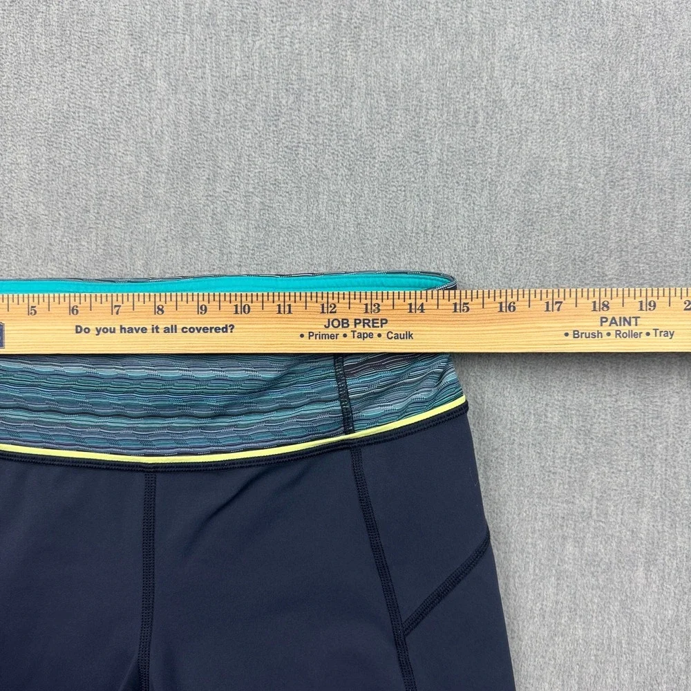 Lululemon Leggings Women 8 Blue Pace Queen 26